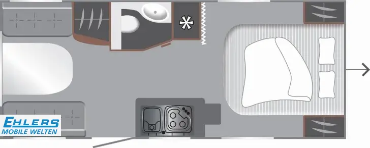Grundriss Tag LMC Style 450 D 1800kg/Grey Line/Stützlastanzeige/Insektenschutztür