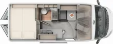 Grundriss Tag Carado pro CV 601 Fiat