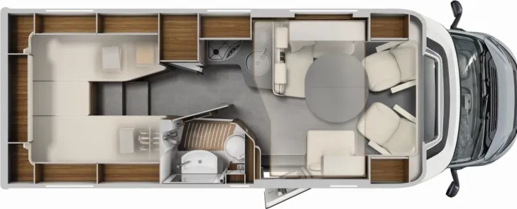 Grundriss Tag Laika Ecovip Titanio L 3019 Praktisches Badezimmer