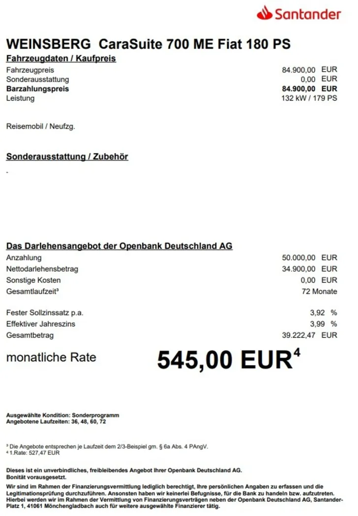 Fahrzeugbild Weinsberg CaraSuite 700 ME *Modell 2025* #3