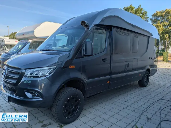 Fahrzeugbild La Strada Nova EB Mercedes 190 PS 190PS/Autom/Solar/Wechselrichter/AHK/Dachklima/Luftfeder #1