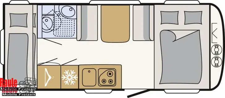 Fahrzeugbild Dethleffs c'go 495 QSK Active 3er Stockbett #10