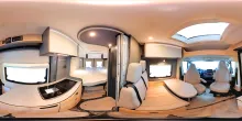 360° Innenansicht Dethleffs Globetrail 75K 600 ER Fiat Iconic Edition