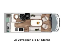 Fahrzeugbild Le Voyageur 6.8 LF Eterna *2027*180PS*Leder*Lounge*Hubbett* #1