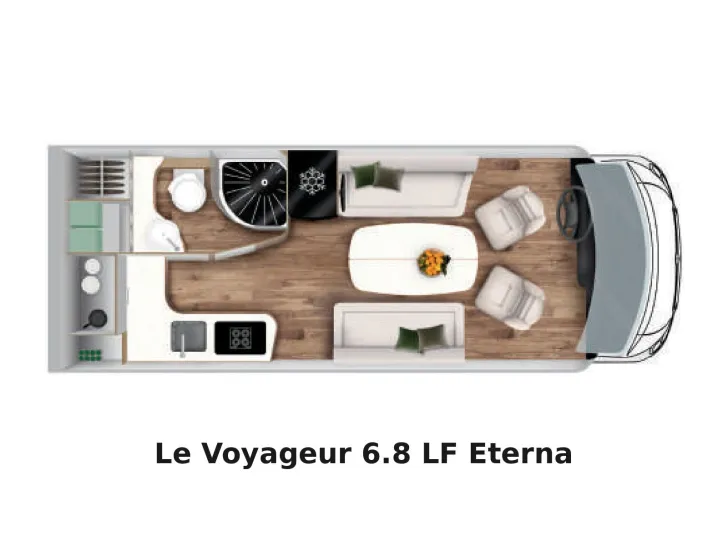 Fahrzeugbild Le Voyageur 6.8 LF Eterna *2027*180PS*Leder*Lounge*Hubbett* #1