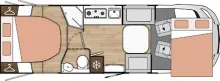 Grundriss Tag Benimar Amphitryon A998 Ausstellungsnachlass 12.550,00