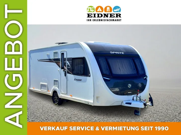 Fahrzeugbild Sprite Cruzer 550 SR VORZELT|MOVER|SAT-TV|MAXXFAN|SOLAR #1