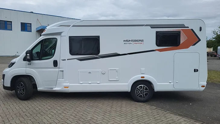 Frontal Hinten Weinsberg CaraCompact 600 MEG EDITION [PEPPER]