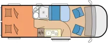 Grundriss Tag Hobby Prestige Van First-Edition 640 ET