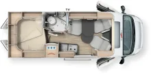 Grundriss Tag Van charming Malibu Charming GT 600 DB Autark
