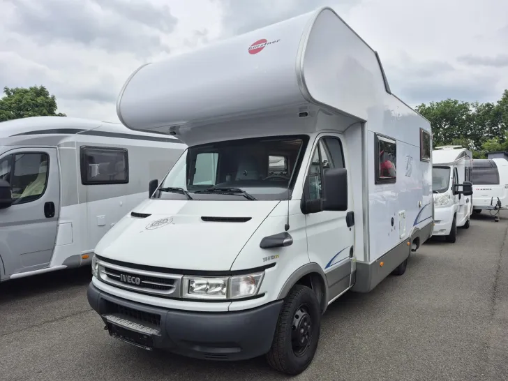 Grundriss Tag Bürstner A-Modell Levanto 650 /Markise/Solar/RFK