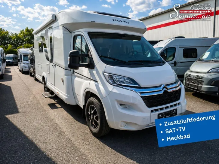 Fahrzeugbild Hobby OnTour T T70F Zusatzluftfederung/SAT+TV/Heckbad #1
