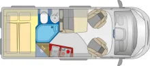 Grundriss Tag Pössl 2Win R Plus /Elektropaket