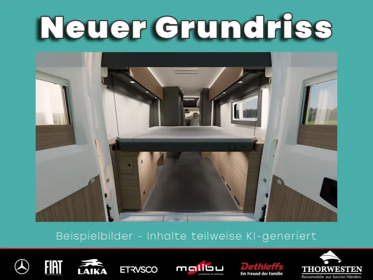 Fahrzeugbild Malibu Relax 640 LE XR Elektr. Hubbett 160 PS Neuheit #6