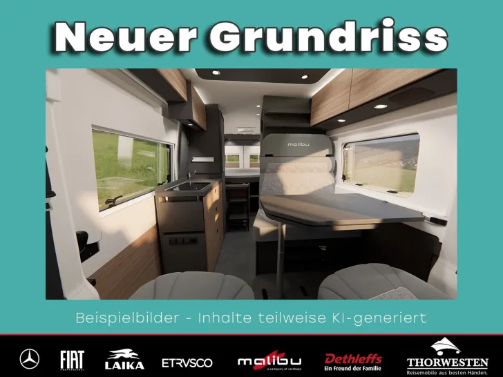 Fahrzeugbild Malibu Relax 640 LE XR Elektr. Hubbett 160 PS Neuheit #7
