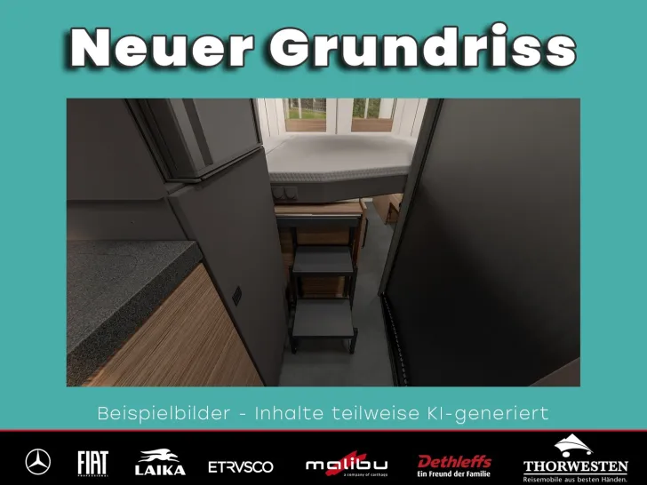 Fahrzeugbild Malibu Relax 640 LE XR Elektr. Hubbett 160 PS Neuheit #8