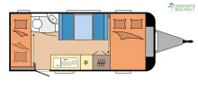 Grundriss Tag Hobby Excellent Edition 490 KMF Modell 2027 / Jetzt vorbestellen