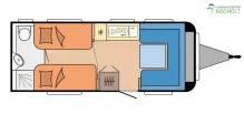 Grundriss Tag Hobby Excellent Edition 540 WLU Modell 2027 / Jetzt vorbestellen