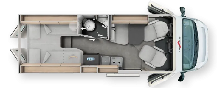 Fahrzeugbild Malibu Van Diversity 640 LE K charming GT skyview #2