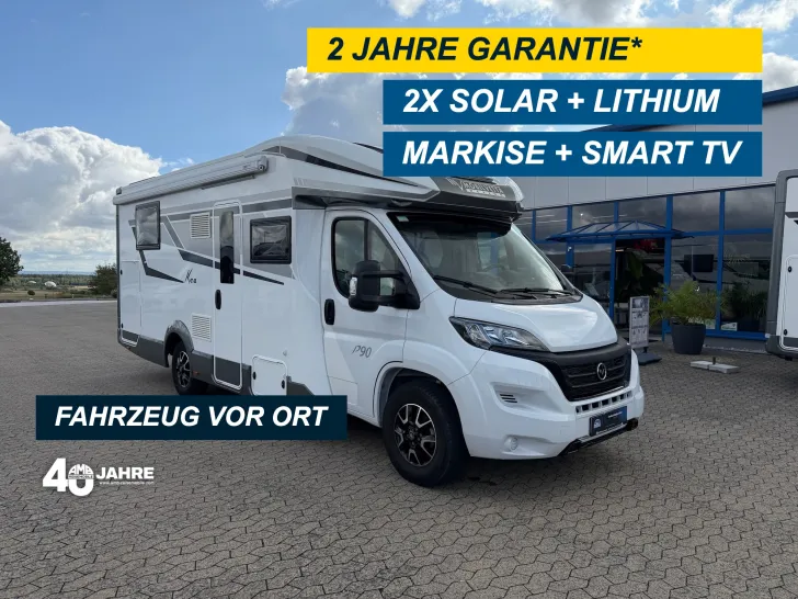 Fahrzeugbild Mobilvetta KEA P 90 NB, 2x Solar, Lithium, Markise #1