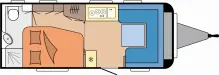 Grundriss Tag Hobby Excellent 540 WFU Modell 2027