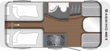 Fahrzeugbild LMC Sassino 460 E MJ27 Januar 2027 Verfügbar #6