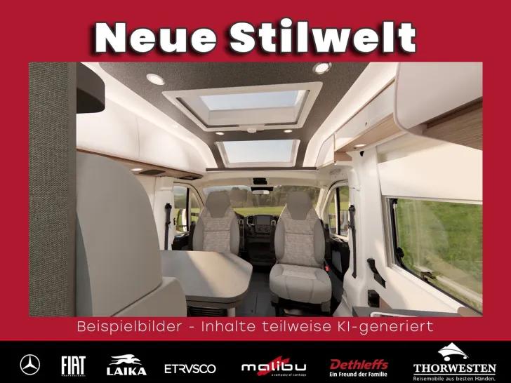 Fahrzeugbild Malibu Van first class - two rooms 640 LE RB MJ27 BARI #1