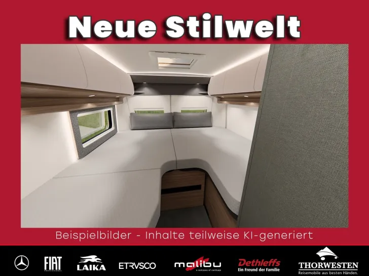 Fahrzeugbild Malibu Van first class - two rooms 640 LE RB MJ27 BARI #5