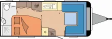 Grundriss Tag Hobby Prestige 560 WFU Modell 2027