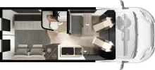 Grundriss Tag Mobilvetta Admiral K 5.1 160PS Automatik Solar AHK Winterp.