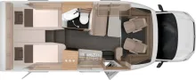 Grundriss Tag Knaus Sky Ti 650 MEG