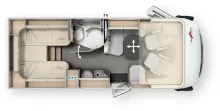 Grundriss Tag Malibu I 430 KB-LE lightweight 3.5t