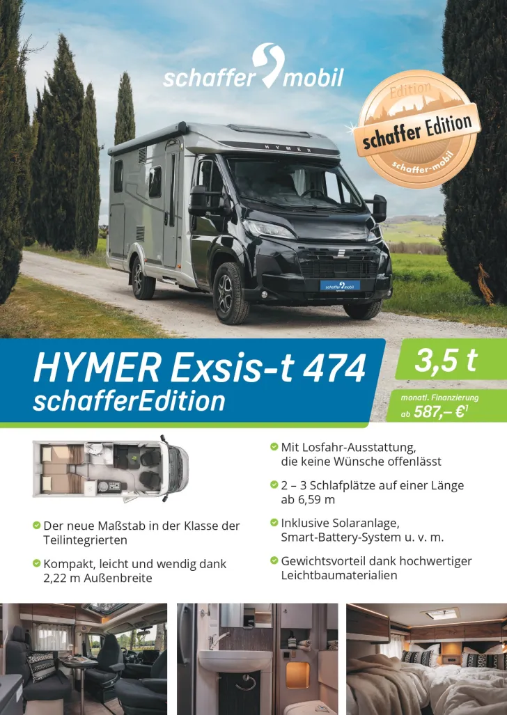 Fahrzeugbild Hymer Exsis-t 474 Xperience *schafferEdition* #3