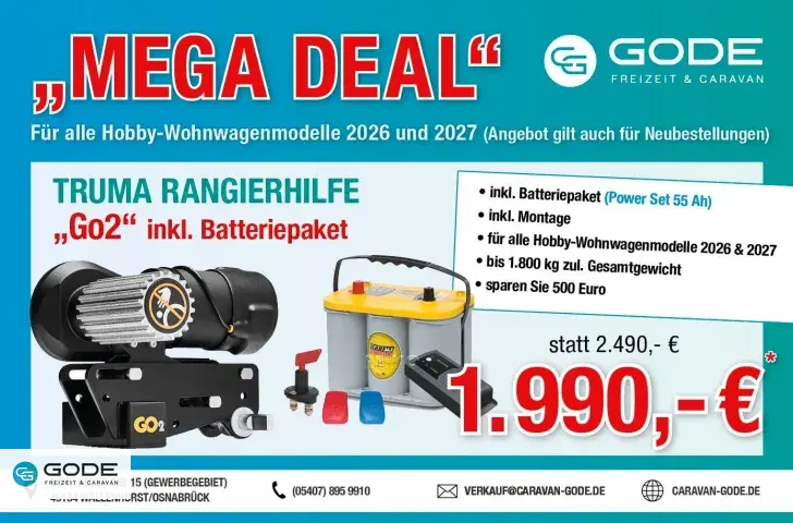 Fahrzeugbild Hobby Excellent 460 SL/1.500 kg/Bettverbreiterung/2026 #1