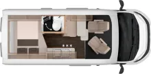 Grundriss Tag Knaus BoxLife PLATINUM SELECTION 540 MQ