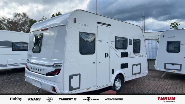 Frontal Hinten Tabbert Senara 400 QD 2,3 toller Reisewagen