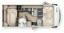 Grundriss Tag Malibu I 410 Top gepflegt!