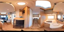 360° Innenansicht Carado Edition26 T Ford 447 Automatik, Hubbett, Solar