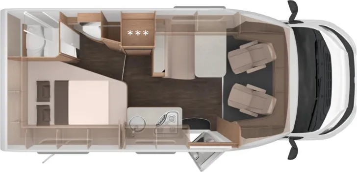 Grundriss Tag Knaus L!VE TI PLATINUM SELECTION 590 MF