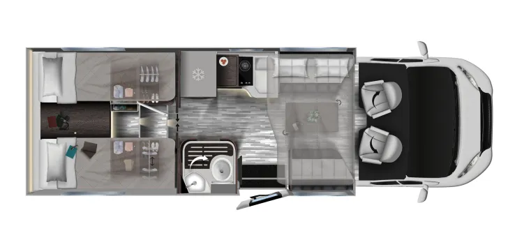 Fahrzeugbild Mobilvetta Krosser P 86 NB, Solar, Lithium, Automatik, 4,4t #32