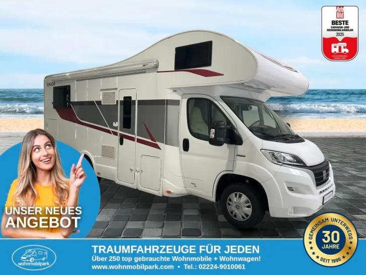 Fahrzeugbild Rimor Seal 695/Einzelbetten/Garage/Klima/Markise #1