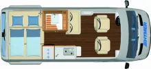 Grundriss Tag Hymer Grand Canyon S Mercedes