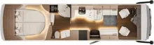 Grundriss Tag Concorde Liner 990 GI 1530 L