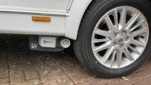 Schräg Hinten Tabbert Cazadora 495 HE 2,3 mit Mover