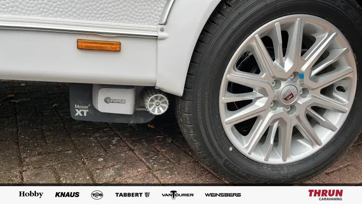 Schräg Hinten Tabbert Cazadora 495 HE 2,3 mit Mover