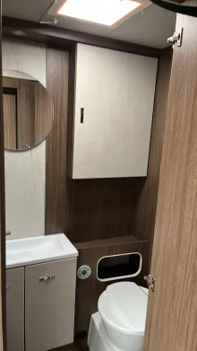 Toilette Tabbert Cazadora 495 HE 2,3 mit Mover