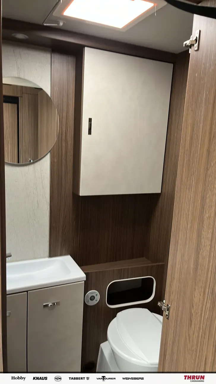 Toilette Tabbert Cazadora 495 HE 2,3 mit Mover