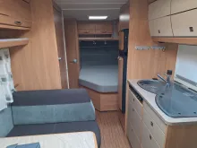 Grundriss Tag Dethleffs Camper 530 FSK gepflegter Familienwohnwagen