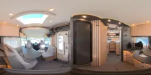 360° Innenansicht Malibu I 470 RB LE K comfort Mercedes CHIARO Modell 26