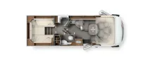 Grundriss Tag Carthago chic c-line I 4.9 LE L Listenpreis: 183.340€